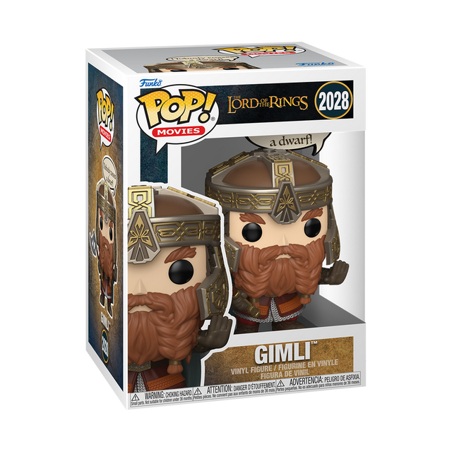 Funko POP! Gimli (Nobody Tosses a Dwarf) (Pre-Order)