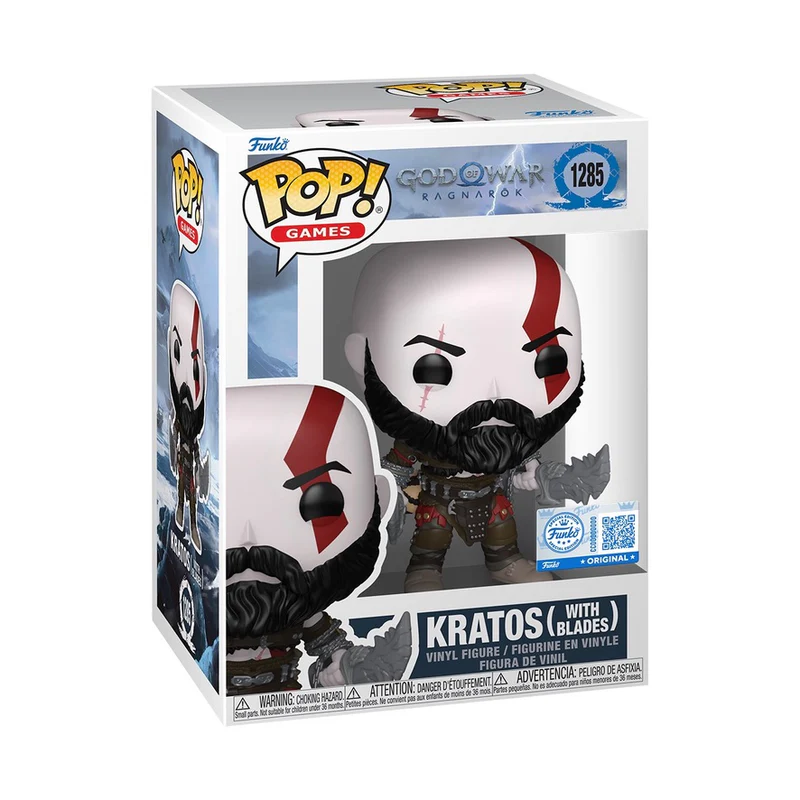Funko POP! Kratos (with Blades) - Limited Edition Toy Temple Exclusive
