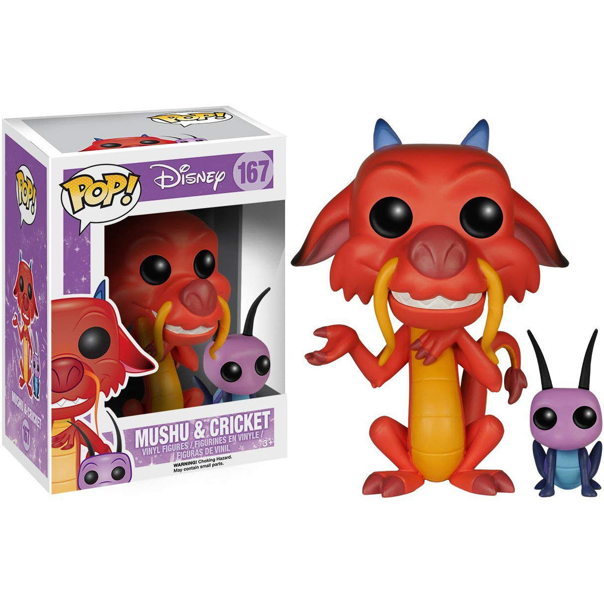Funko POP! Mushu & Cricket