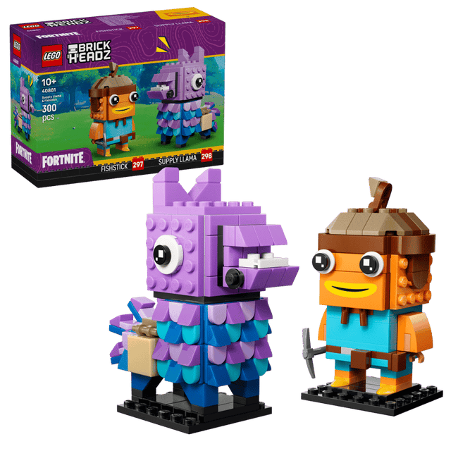 LEGO Supply Llama & Fishstick Figures