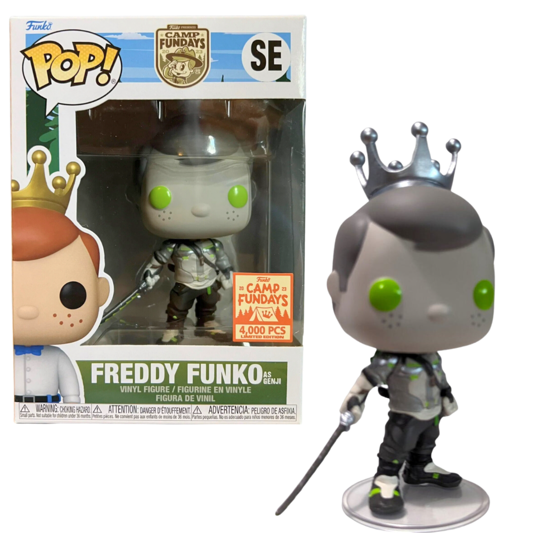 Funko POP! Freddy Funko as Genji (L.E. 4000) - Limited Edition 2023 Camp Fundays Exclusive