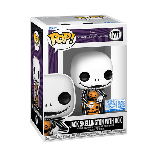Funko POP! Jack Skellington with Box - Limited Edition Funko Shop Exclusive (Pre-Order)