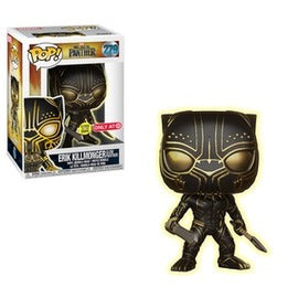 Funko POP! Erik Killmonger Glow Panther (Glow) - Limited Edition Target Exclusive