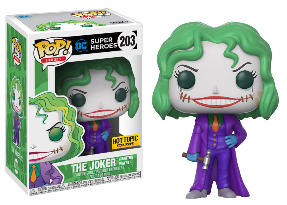 Funko POP! The Joker (Martha Wayne) - Limited Edition Hot Topic Exclusive