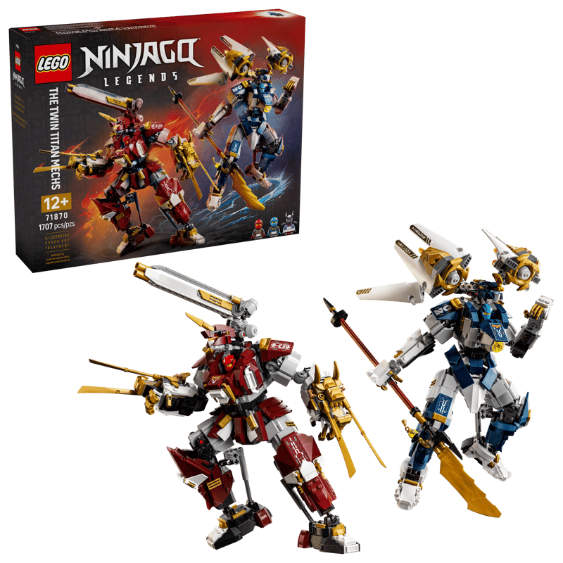 LEGO The Twin Titan Mechs