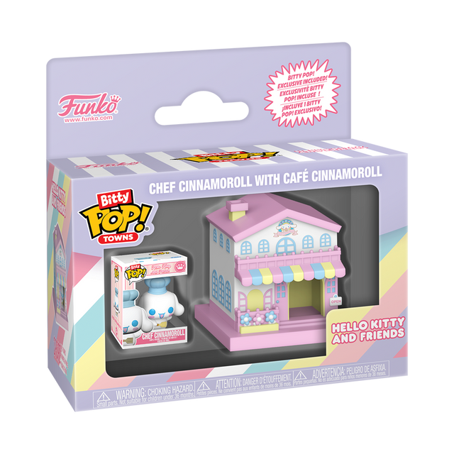 Bitty POP! Chef Cinnamoroll and Café Cinnamoroll (Pre-Order)