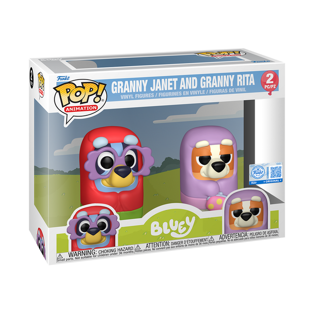 Funko POP! Granny Janet and Granny Rita (2 Pack) - Limited Edition Amazon Exclusive (Pre-Order)