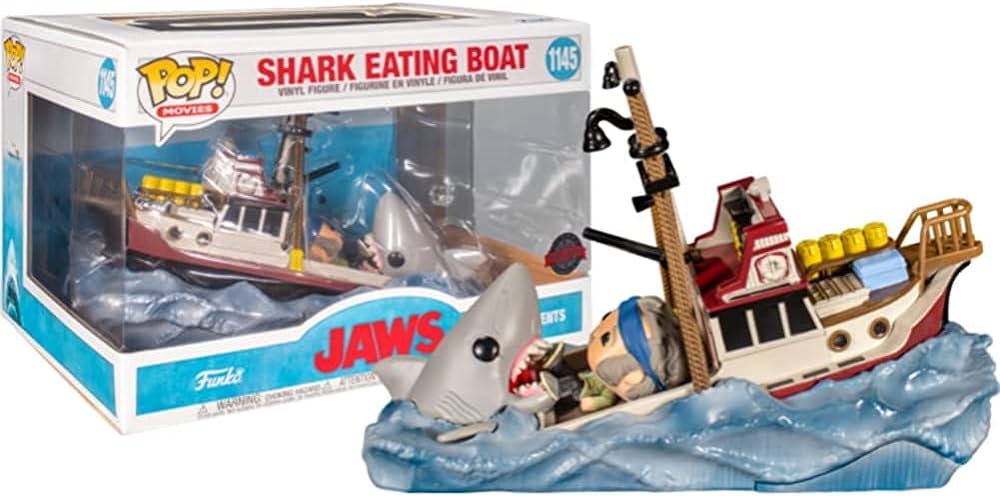 Funko POP! Shark Eating Boat (Moment) - Limited Edition Special Edition Exclusive