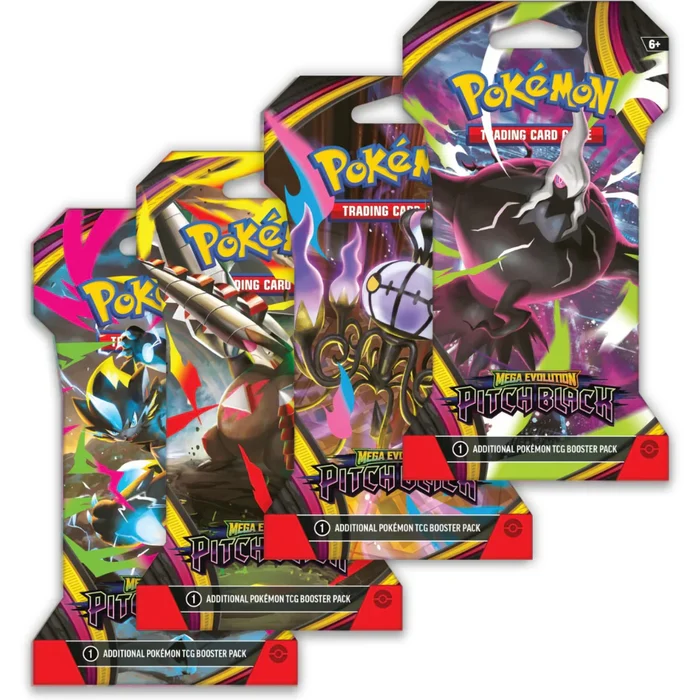 Pokémon Mega Evolution Pitch Black Booster Pack