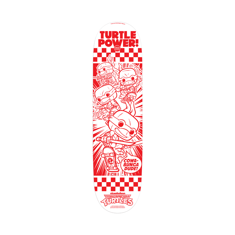 Turtle Power! Skateboard Deck - Limited Edition GameStop Exclusive