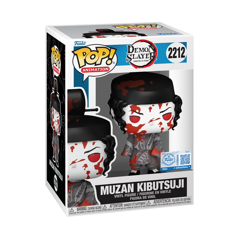 Funko POP! Muzan Kibutsuji (Bloody) - Limited Edition Toy Temple Exclusive