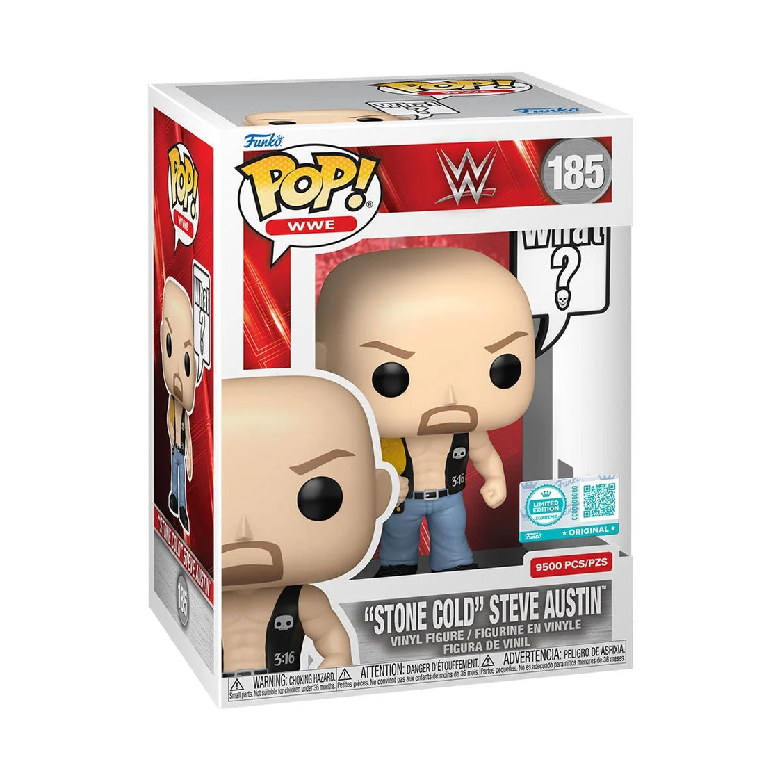 Funko POP! "Stone Cold" Steve Austin (L.E. 9500) - Limited Edition Supreme
