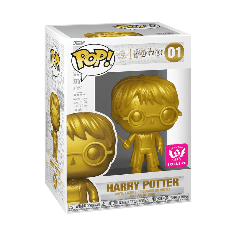 Funko POP! Harry Potter (Gold) - Limited Edition It's Sugar Exclusive