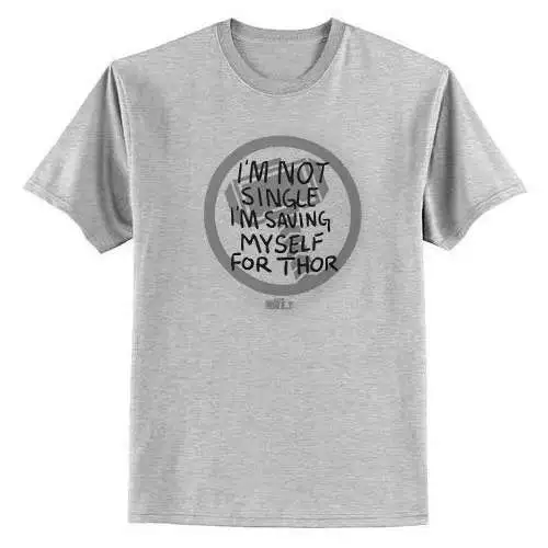 Funko POP! Tees Marvel Thor (I'm not single I'm saving myself for Thor) Shirt