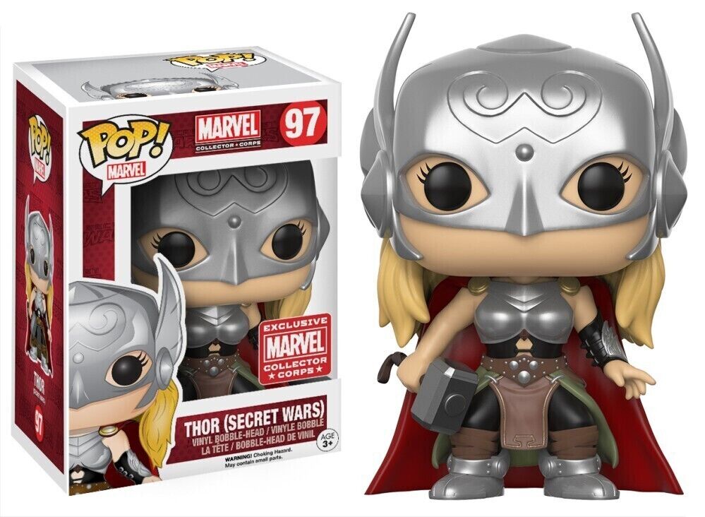 Funko POP! Thor (Secret Wars) - Limited Edition Marvel Collector Corps Exclusive