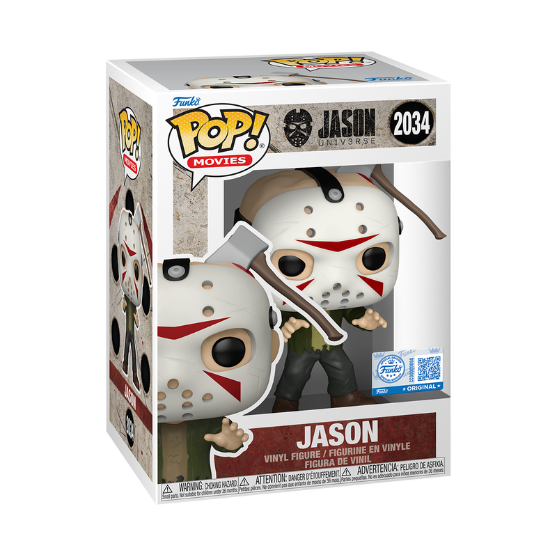 Funko POP! Jason (Axe in Head) - Limited Edition Entertainment Earth Exclusive