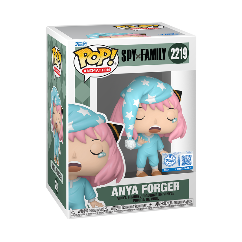 Funko POP! Anya Forger (Pajamas) - Limited Edition Entertainment Earth Exclusive