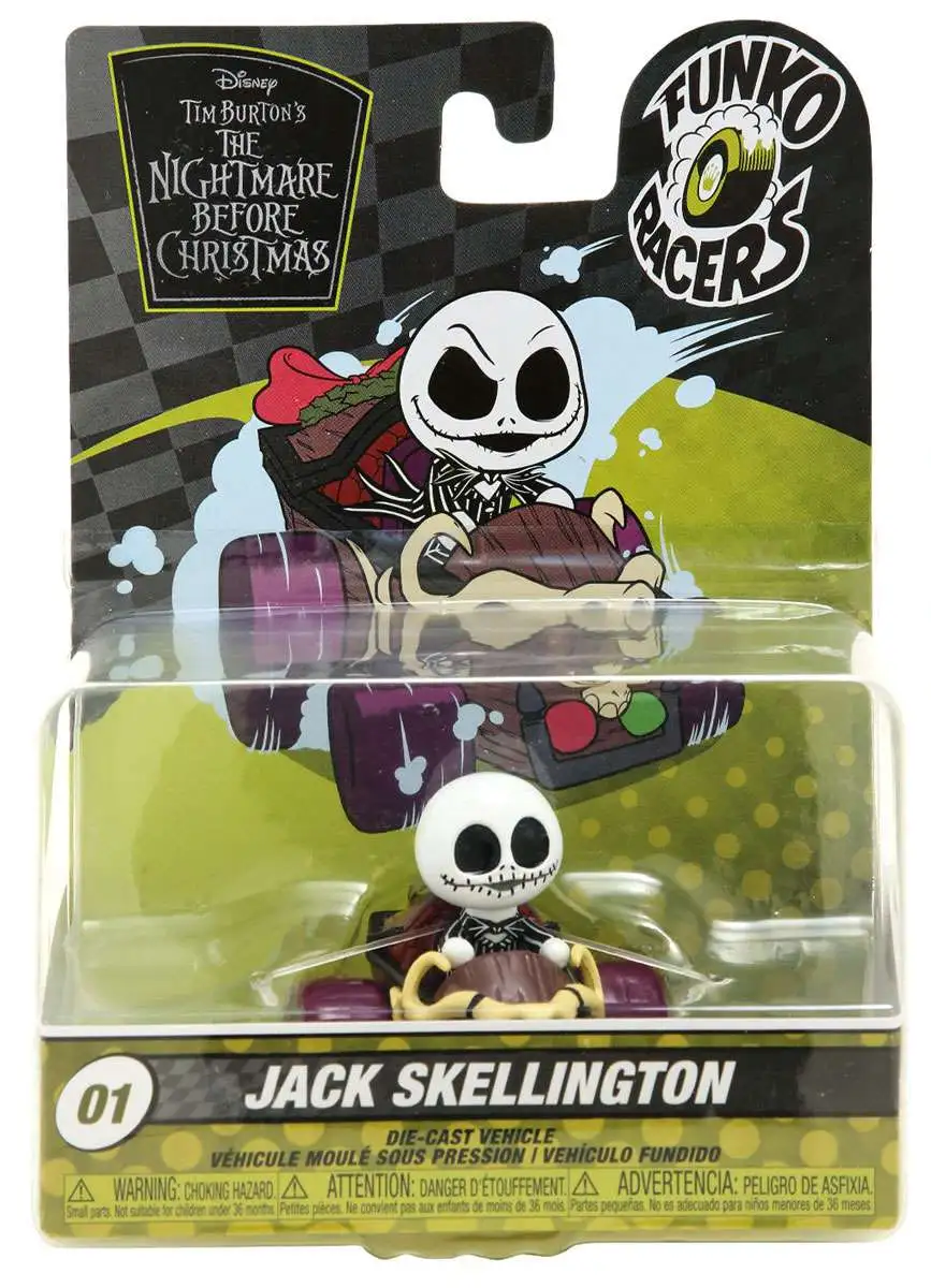 The Nightmare Before Christmas Funko Racers Jack Skellington Exclusive Diecast Vehicle Nightmare Box - Limited Edition Hot Topic Exclusive