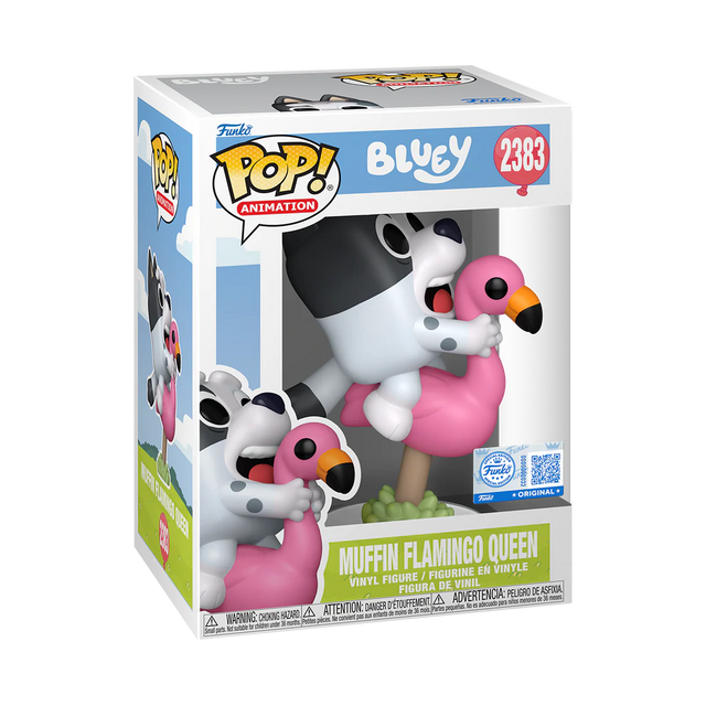 Funko POP! Muffin Flamingo Queen - Limited Edition Entertainment Earth Exclusive (Pre-Order)
