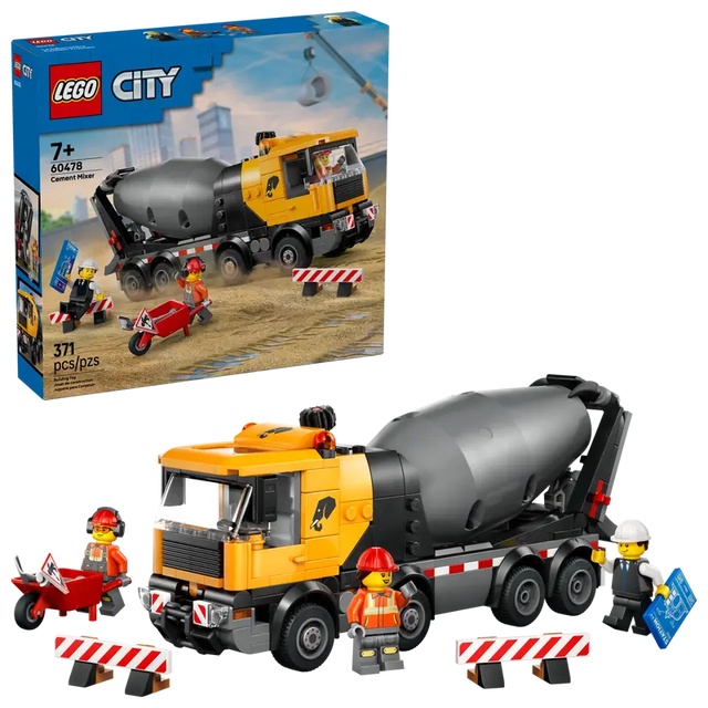 LEGO Cement Mixer