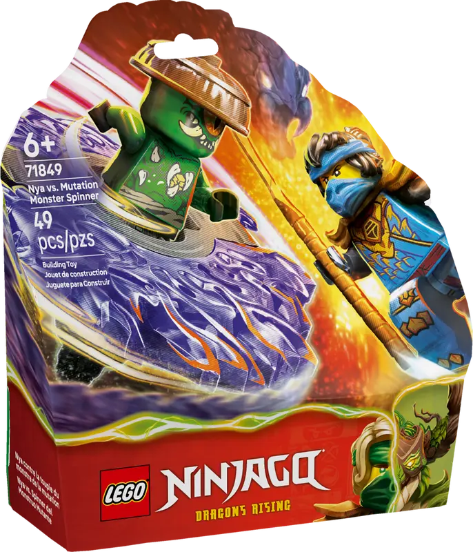 LEGO Nya vs. Mutation Monster Spinner