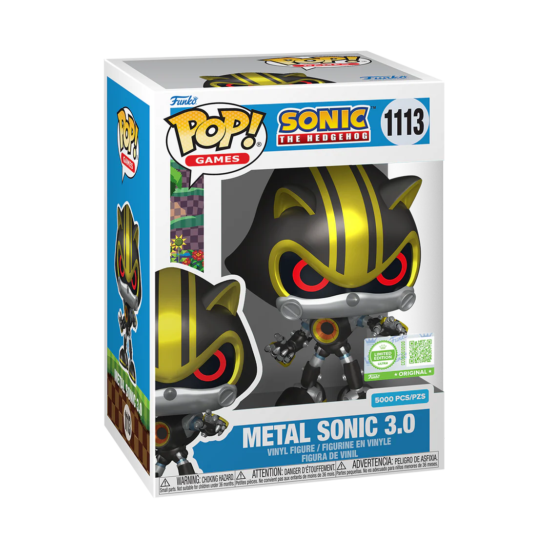 Funko POP! Metal Sonic 3.0 (L.E. 5000) - Limited Edition Ultra
