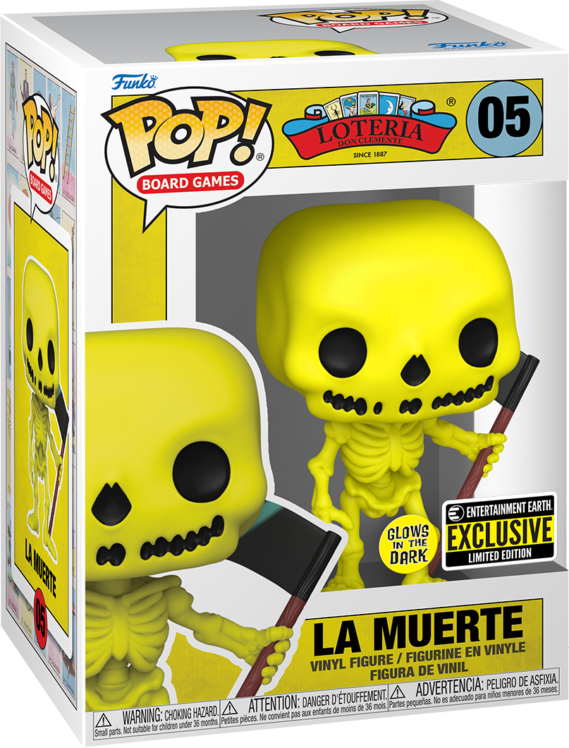 Funko POP! La Muerte (Glow) - Limited Edition Entertainment Earth Exclusive
