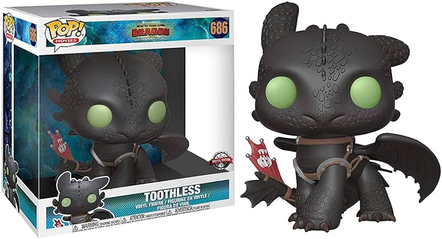 Funko POP! 10" Toothless - Limited Edition Special Edition Exclusive