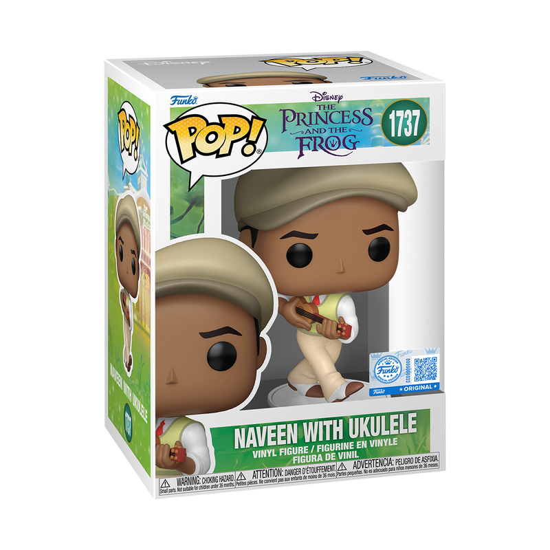 Funko POP! Naveen with Ukulele - Limited Edition Specialty Series Exclusive