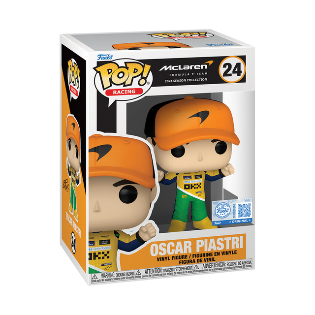 Funko POP! Oscar Piastri (Senna Tribute Uniform) - Limited Edition Funko Special Edition Exclusive (Pre-Order)