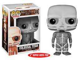 Funko POP! 6" Colossal Titan (Black & White) - Limited Edition HMV Exclusive