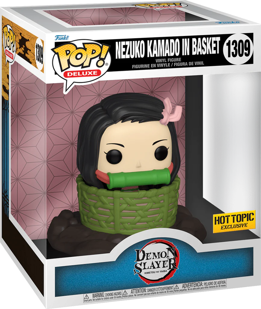 Funko POP! 6" Nezuko Kamado in Basket - Limited Edition Hot Topic Exclusive