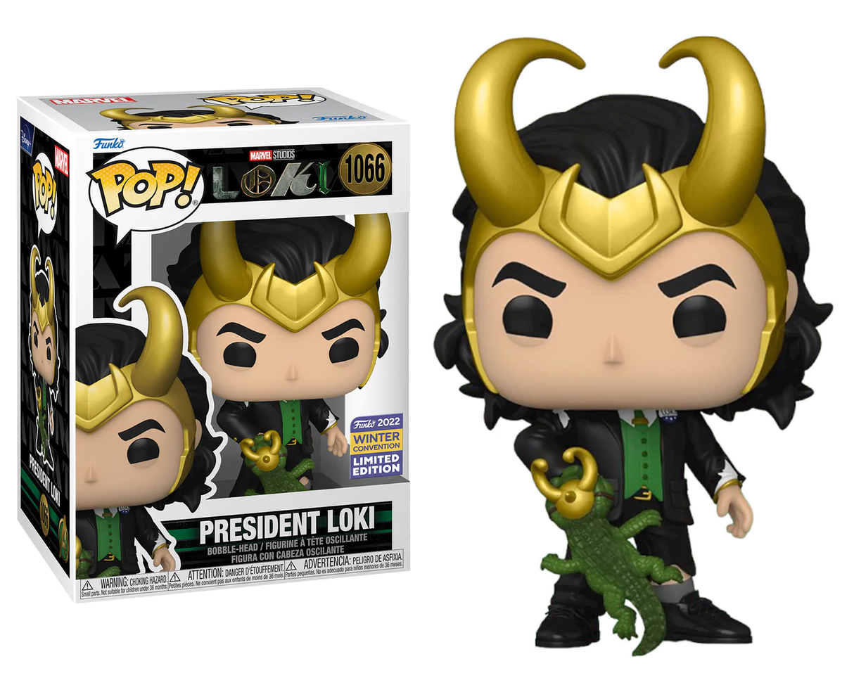Funko POP! President Loki - Limited Edition 2022 Winter Convention Exclusive