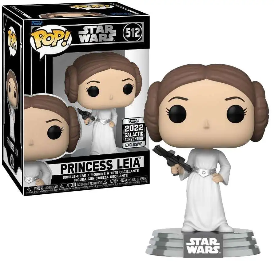 Funko POP! Princess Leia - Limited Edition 2022 Galactic Convention Exclusive