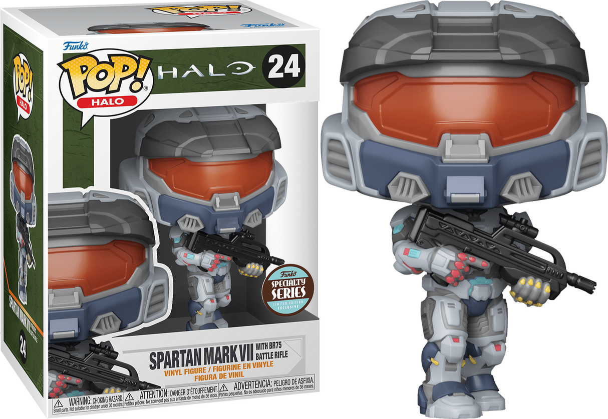 Funko POP! Spartan Mark VII with BR75 Battle Rifle - Limited Edition Specialty Series Exclusive