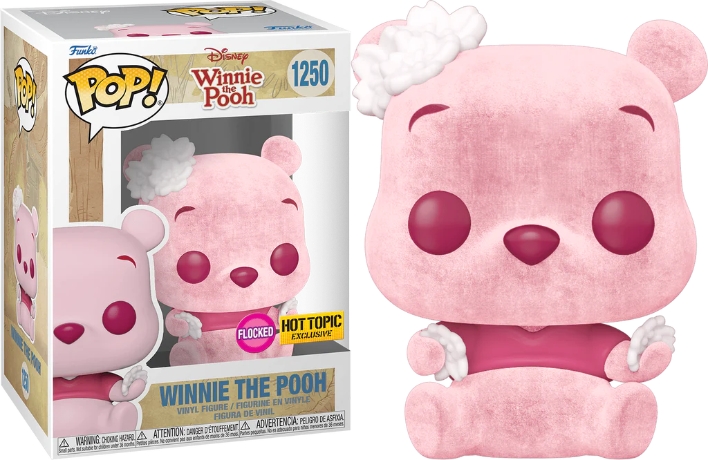 Funko POP! Winnie the Pooh (Flocked) - Limited Edition Hot Topic Exclusive