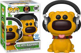 Funko Pop! Dug With Headphones - Limited Edition Funko Shop Exclusive
