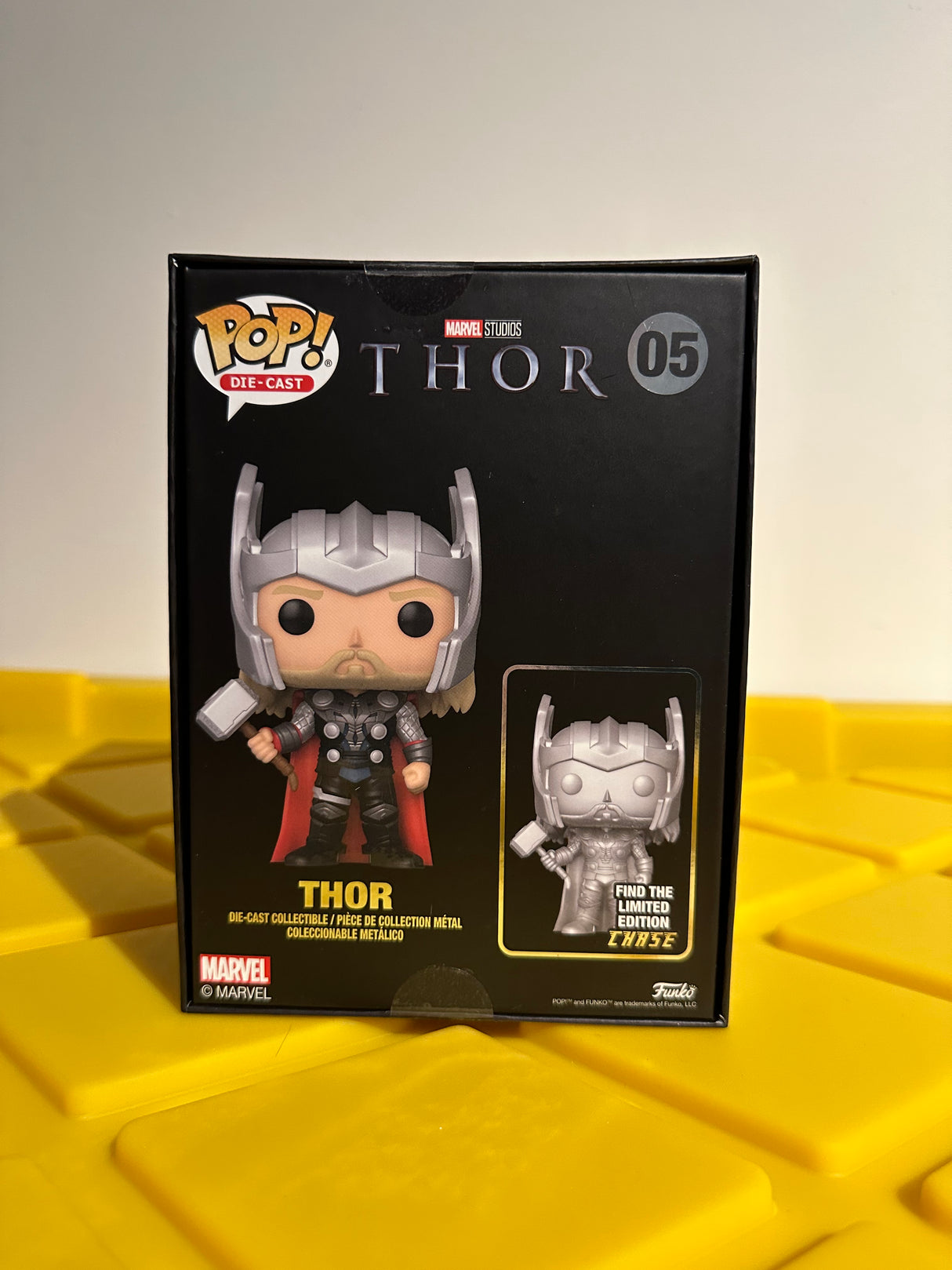 Funko POP! Thor (Die-Cast) - Limited Edition Funko Shop Exclusive (Chance of a Chase)