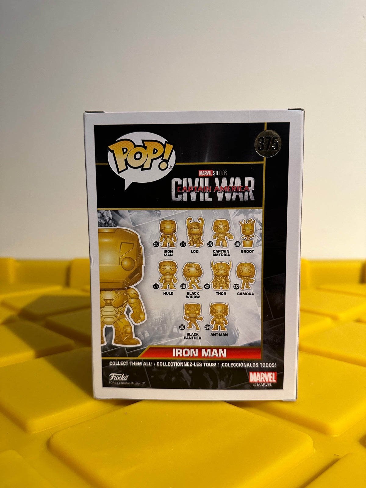 Funko POP! Iron Man (Gold Chrome)