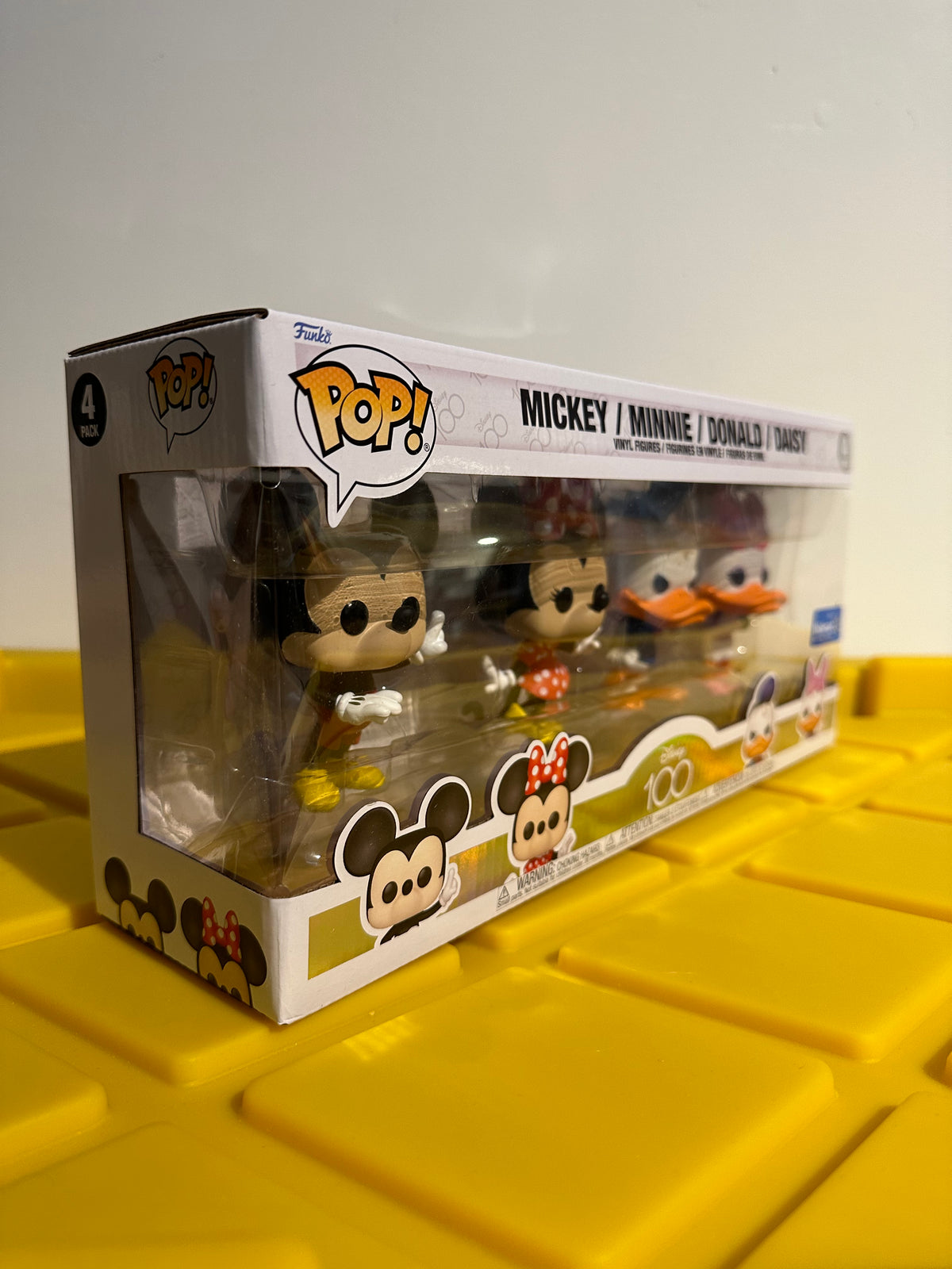 Funko POP! Disney 100 (4-Pack) - Limited Edition Walmart Exclusive