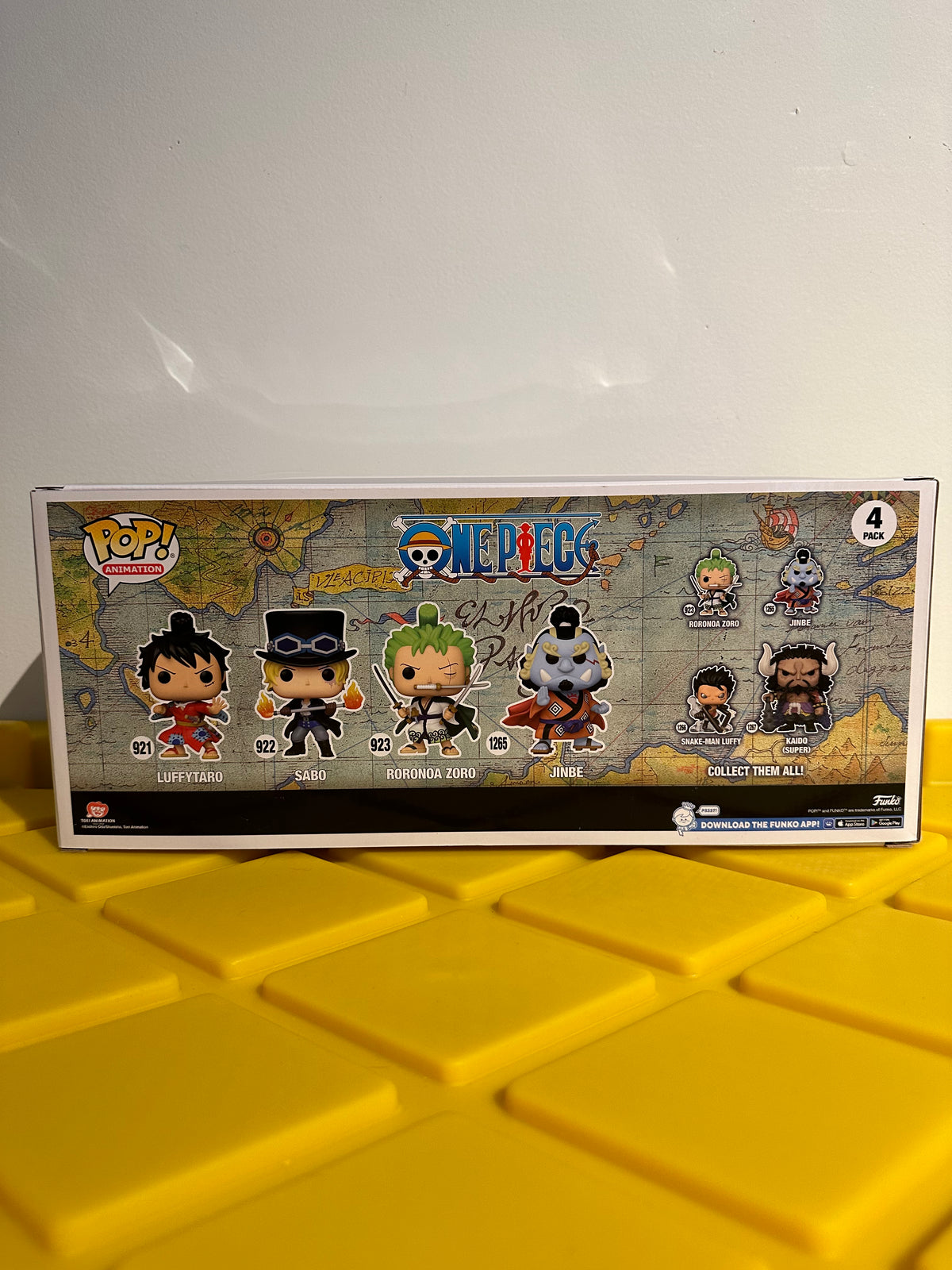 Funko POP! One Piece (Glow) (4-Pack) - Limited Edition GameStop Exclusive