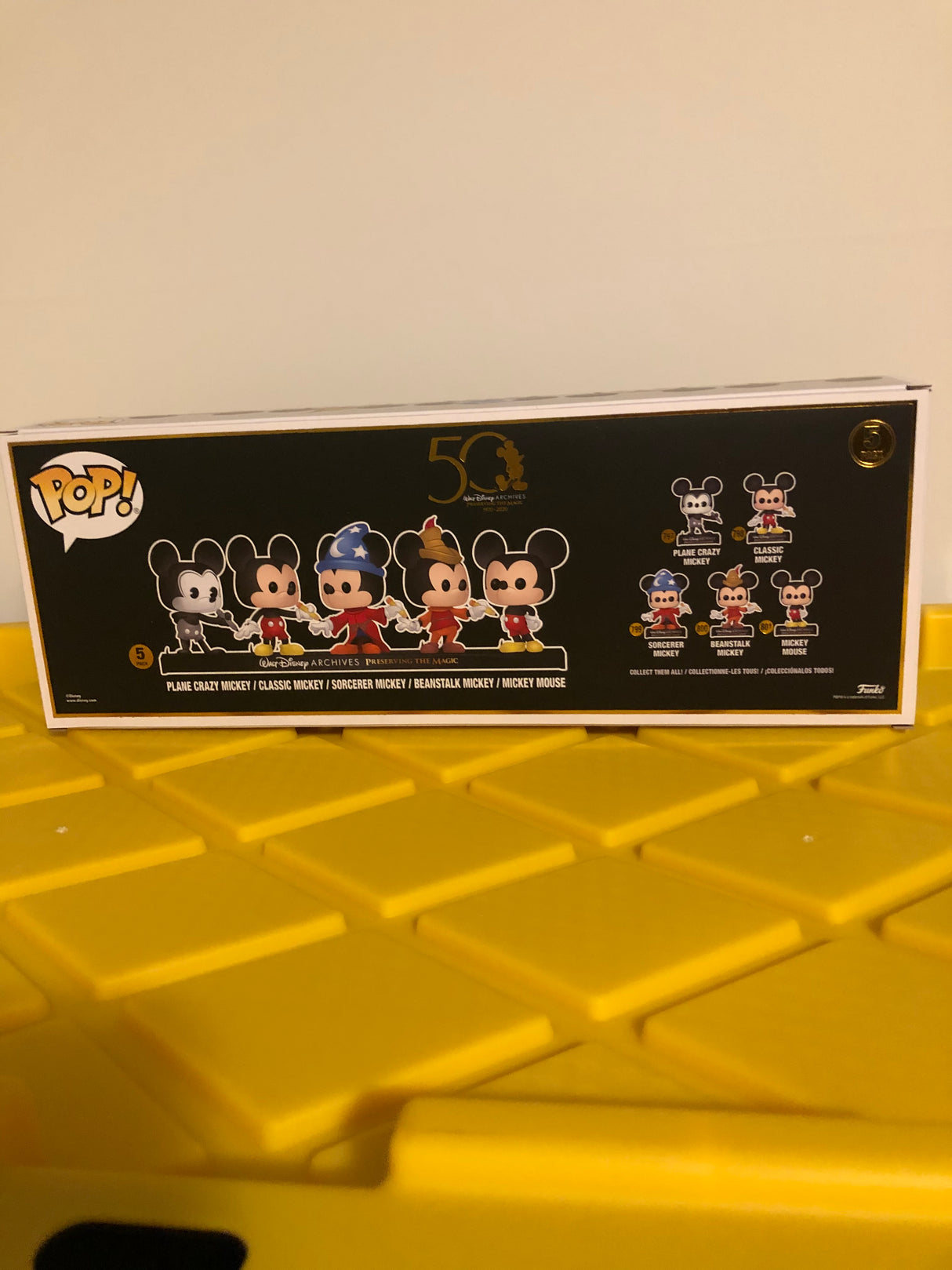 Funko POP! Mickey Mouse (5-Pack) - Limited Edition Amazon Exclusive