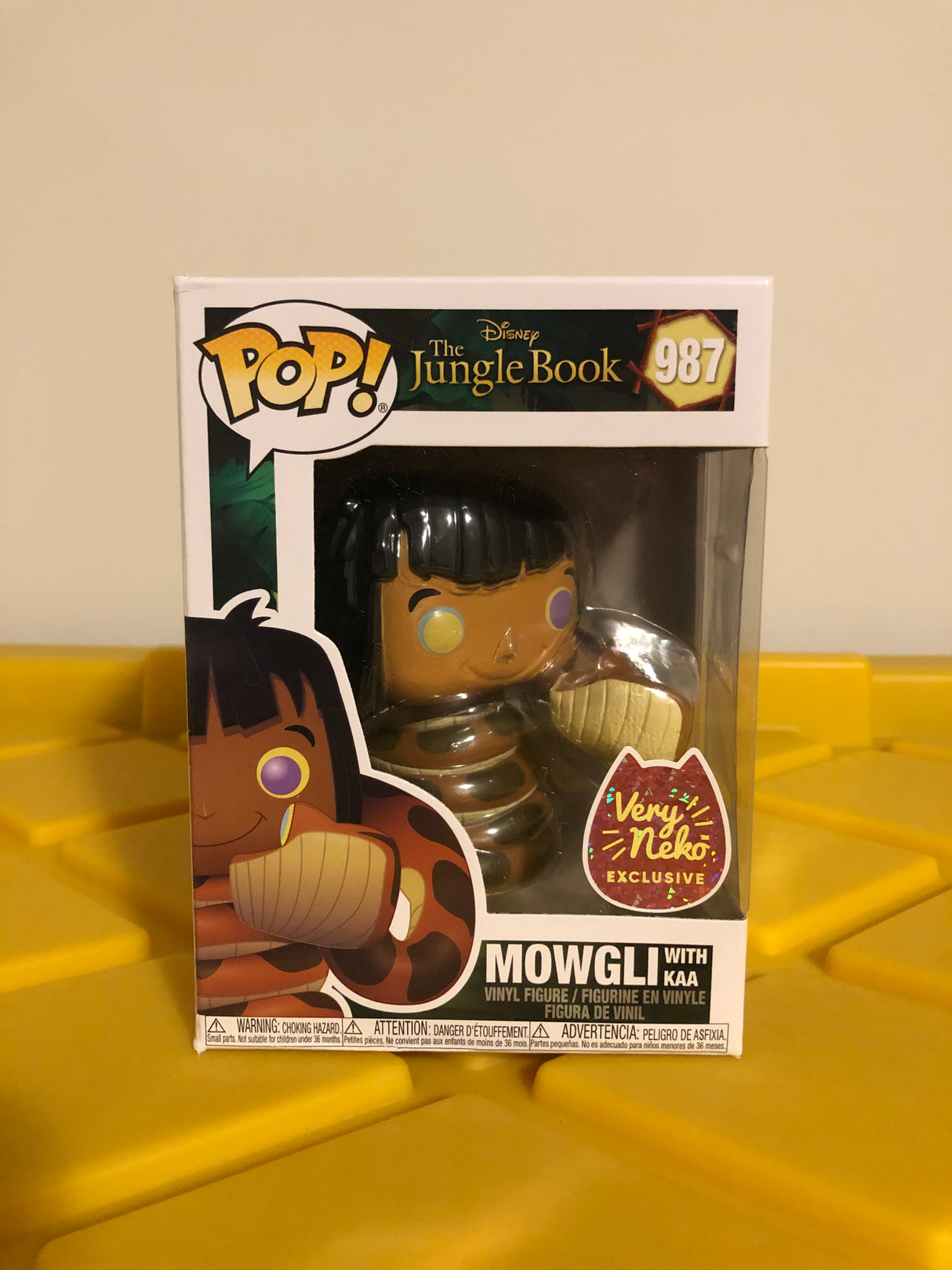 Funko POP! Mowgli with Kaa - Limited Edition Very Neko Exclusive