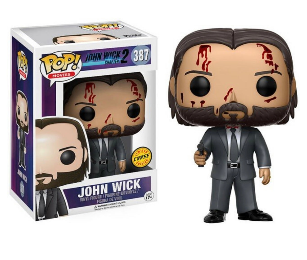 Funko POP! John Wick (Bloody) - Limited Edition Chase