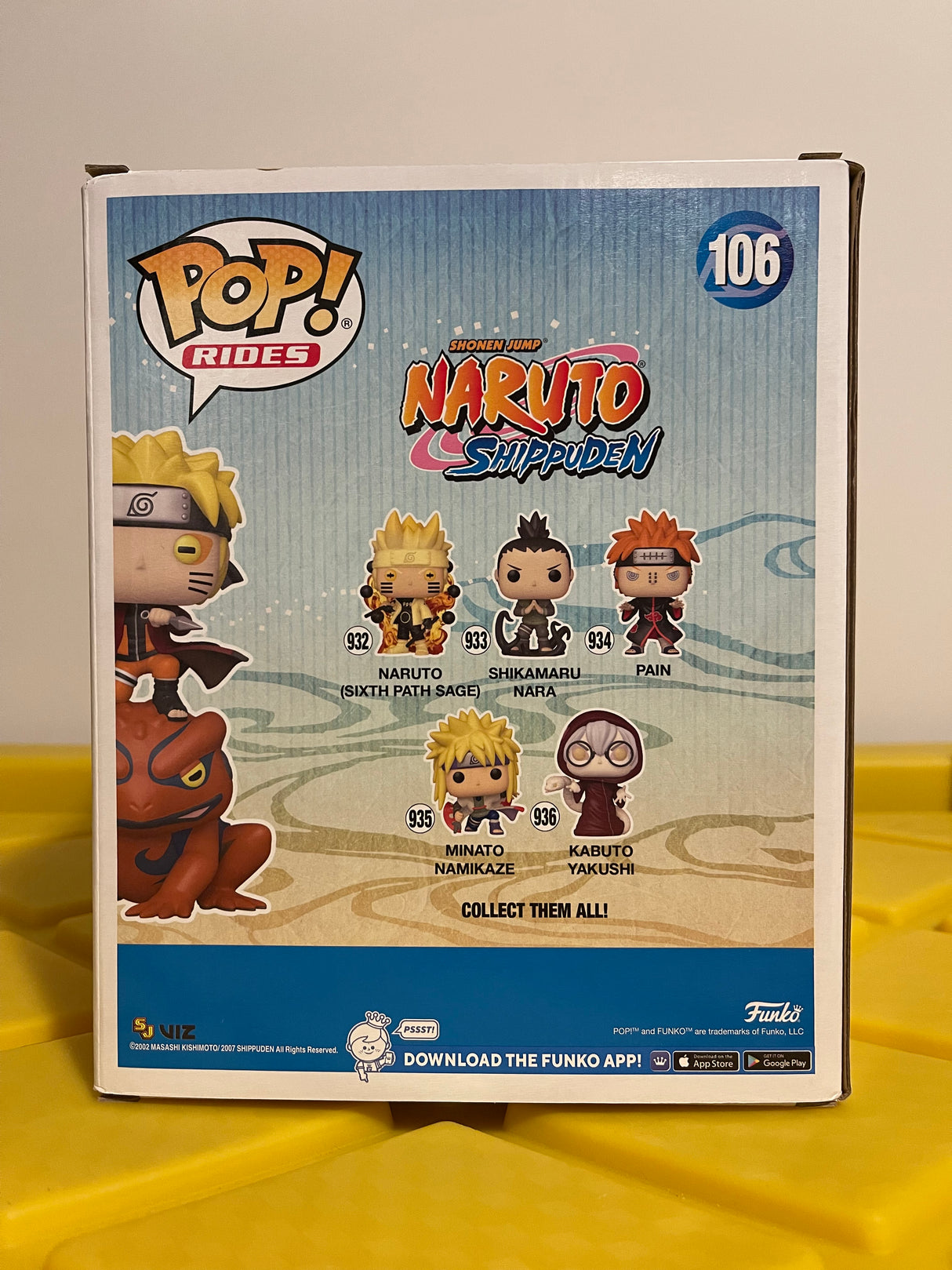 Funko POP! Naruto on Gamakichi (Rides) - Limited Edition Hot Topic Exclusive
