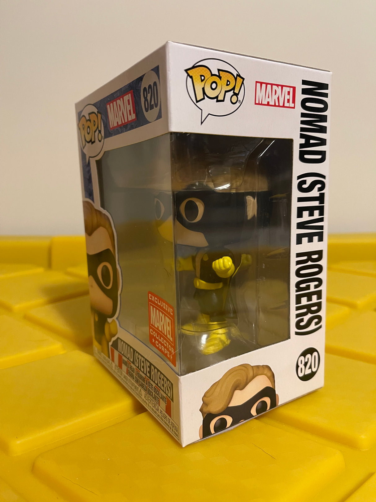 Funko POP! Nomad (Steve Rogers) - Limited Edition Marvel Collector Corps Exclusive