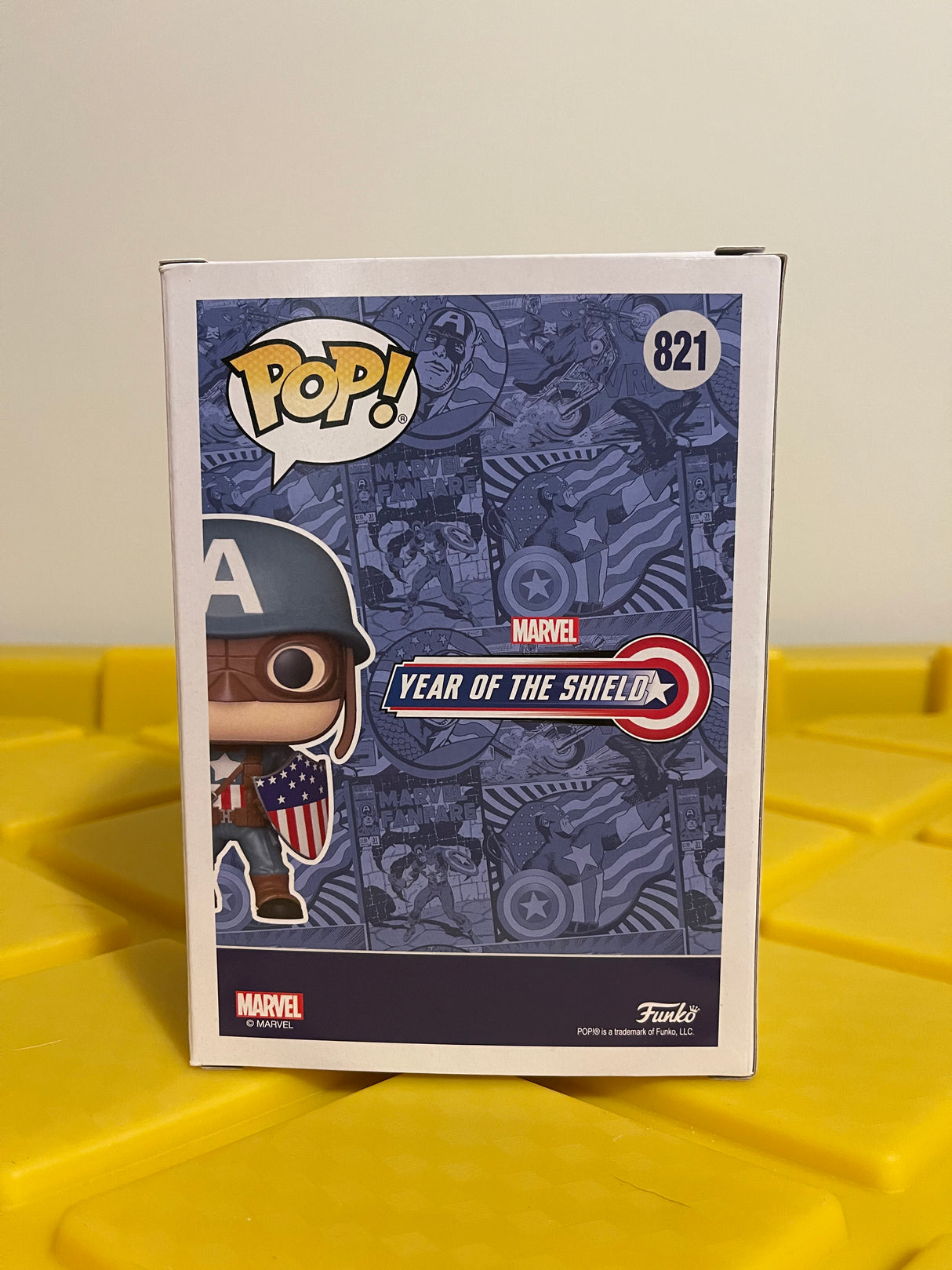 Funko POP! WWII Ultimates Captain America - Limited Edition Marvel Collector Corps Exclusive