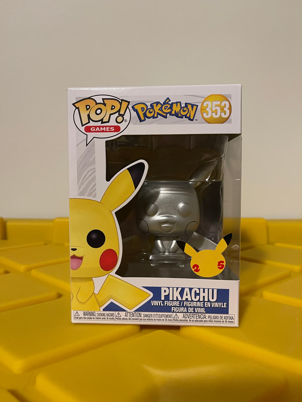 Pikachu (Silver Metallic)