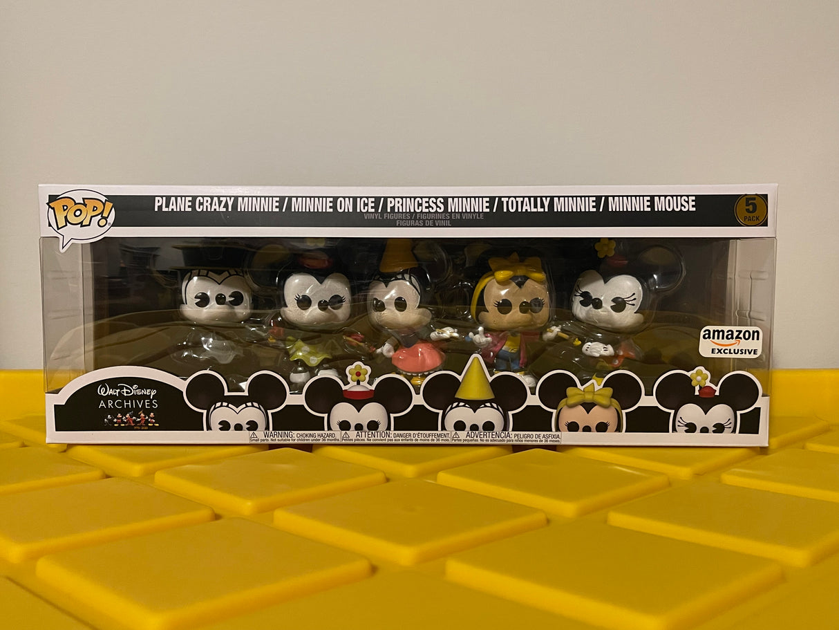 Funko POP! Minnie Mouse (5-Pack) - Limited Edition Amazon Exclusive