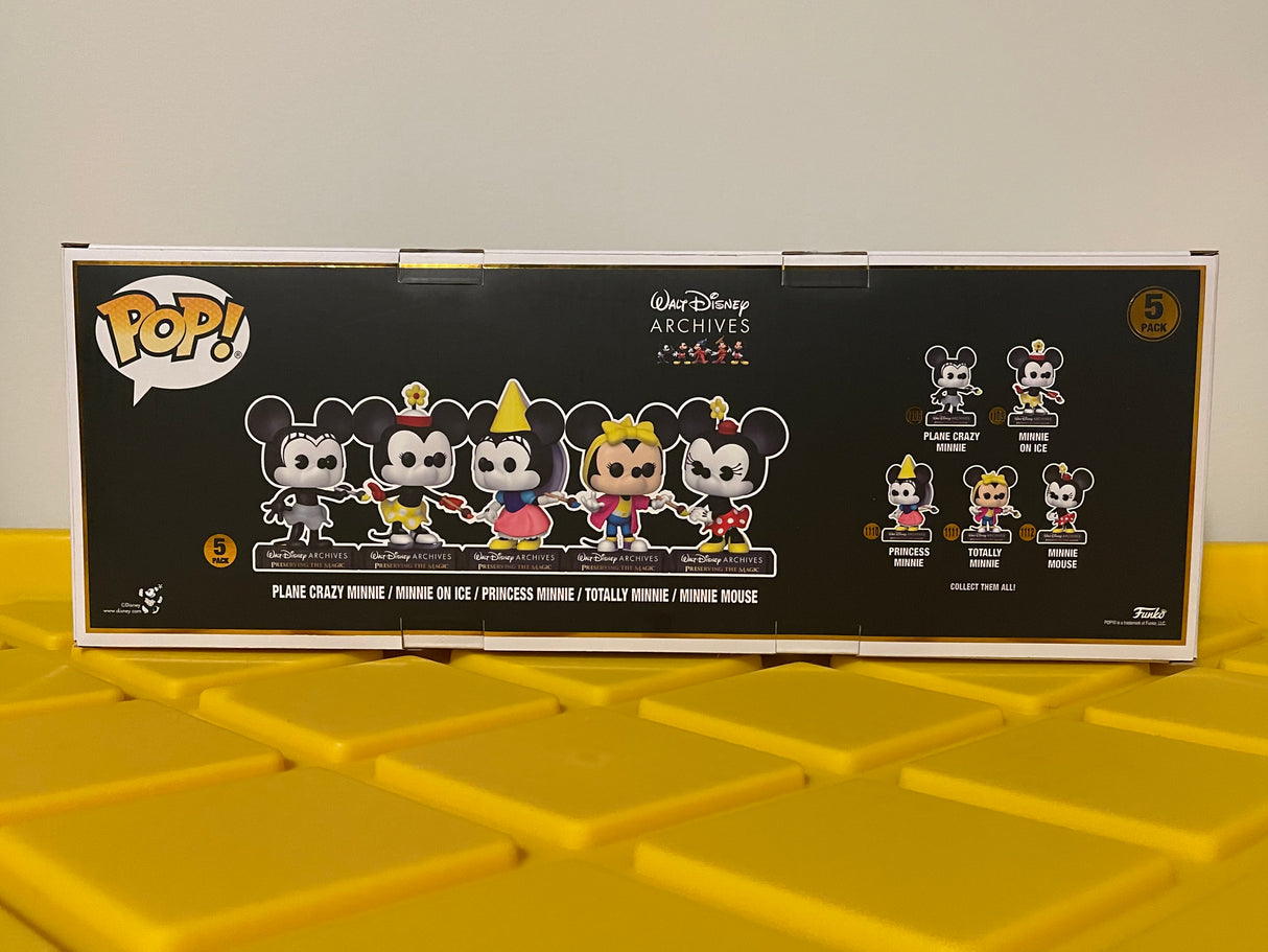 Funko POP! Minnie Mouse (5-Pack) - Limited Edition Amazon Exclusive